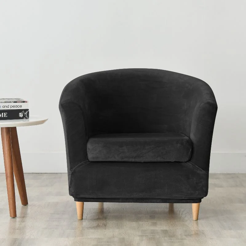Housse de fauteuil cabriolet Velours noir