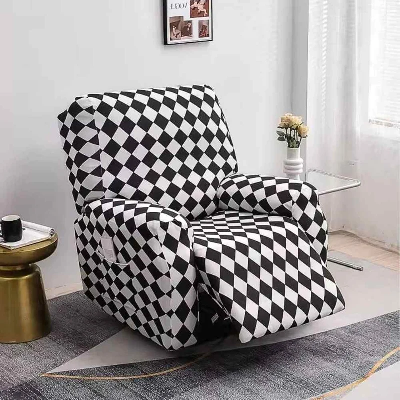 Housse Fauteuil Relax damier
