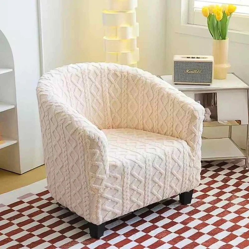 Housse Fauteuil Cabriolet Tricot blanche
