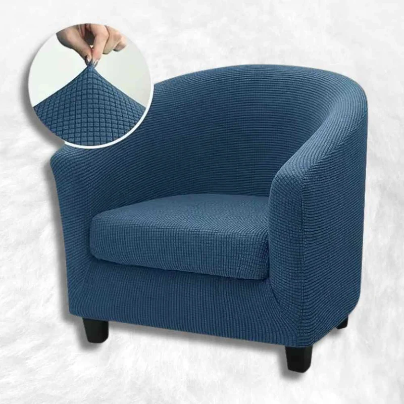 Housse Fauteuil Club Cabriolet marine