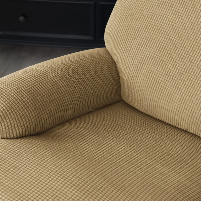 Housse de Fauteuil Relax Jacquard Camel
