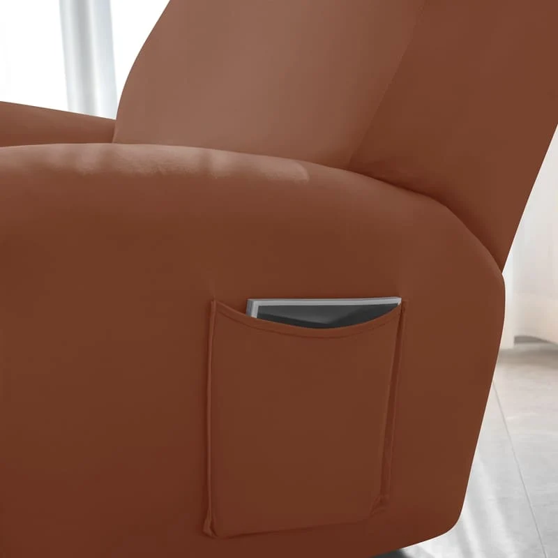 Housse de Fauteuil Relax Brune