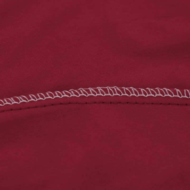 Housse extensible Vin rouge pour Coussin de Canapé