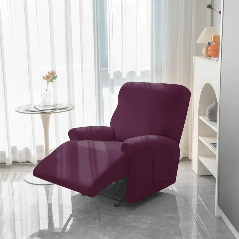 Housse de Fauteuil Relax Prune