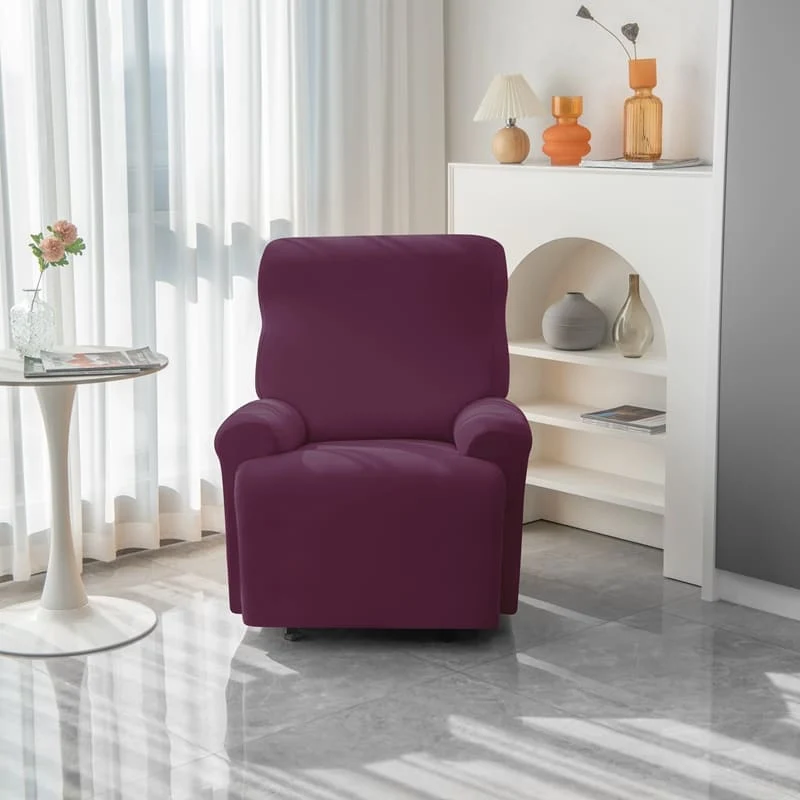 Housse de Fauteuil Relax Prune