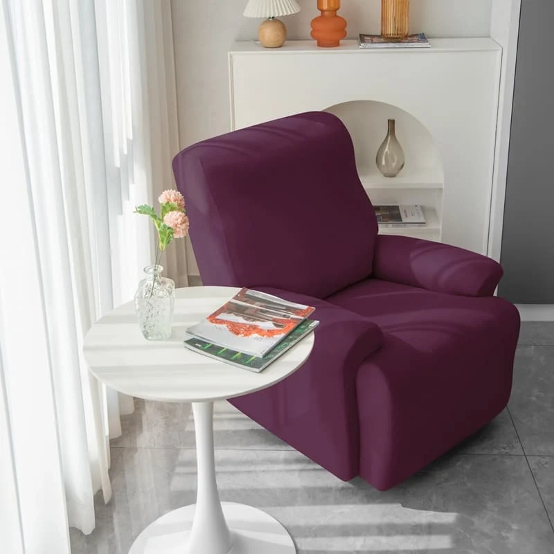 Housse de Fauteuil Relax Prune