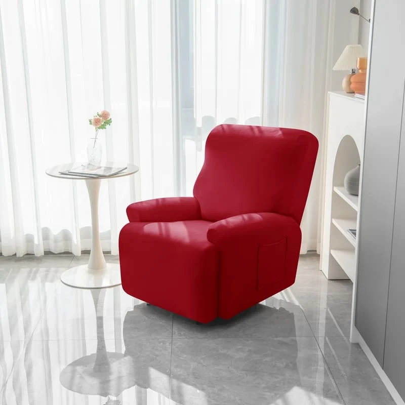 Housse de Fauteuil Relax Rouge