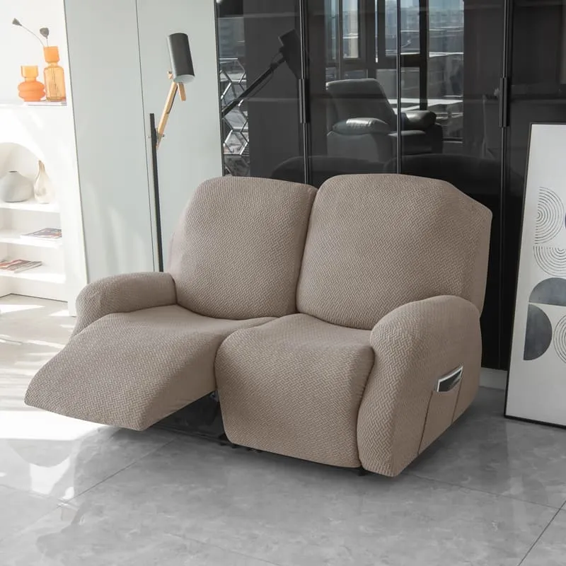 Housse de Canapé Relax Microfibre Taupe