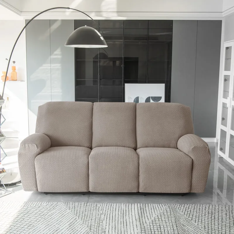 Housse de Canapé Relax Microfibre Taupe