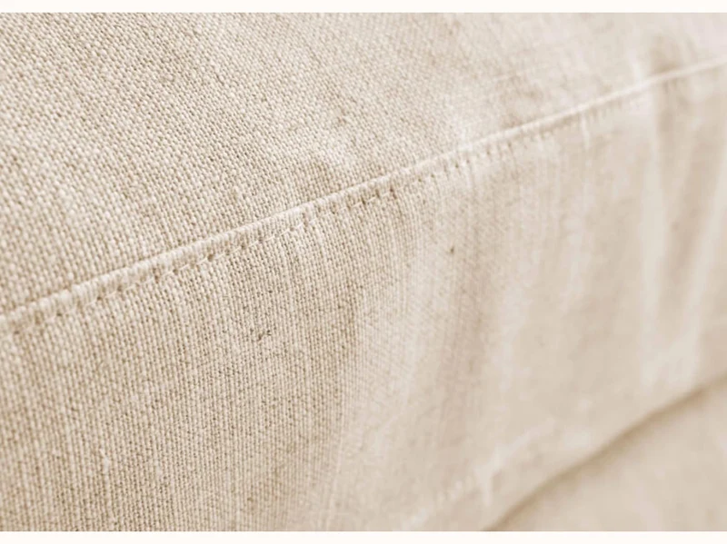Pouf en lin LENO