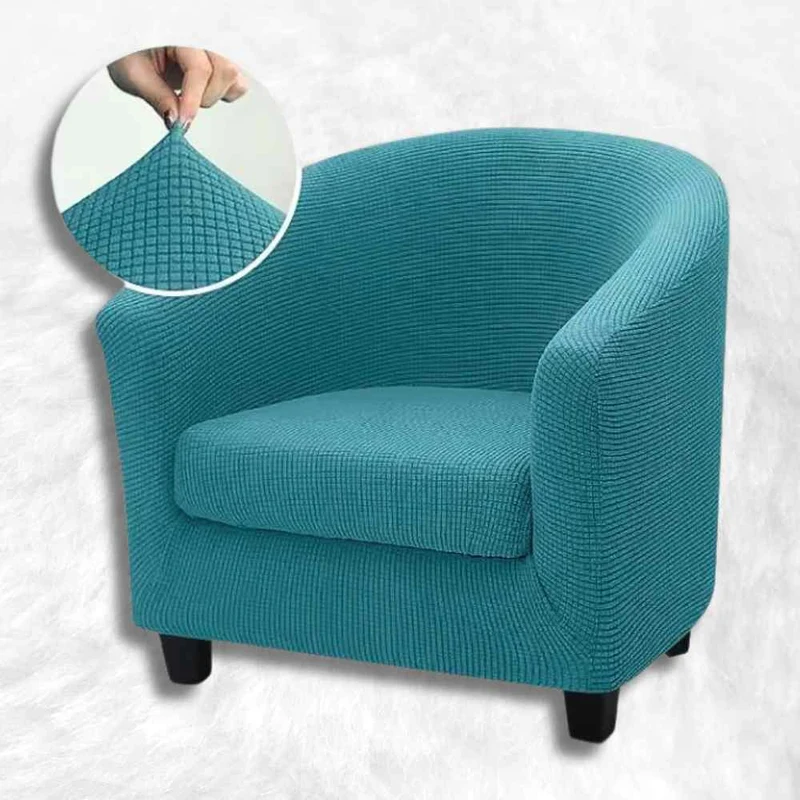 Housse Fauteuil Club Cabriolet bleu