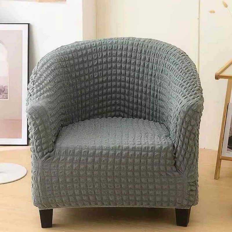Housse Fauteuil Cabriolet Velours Côtelé grise