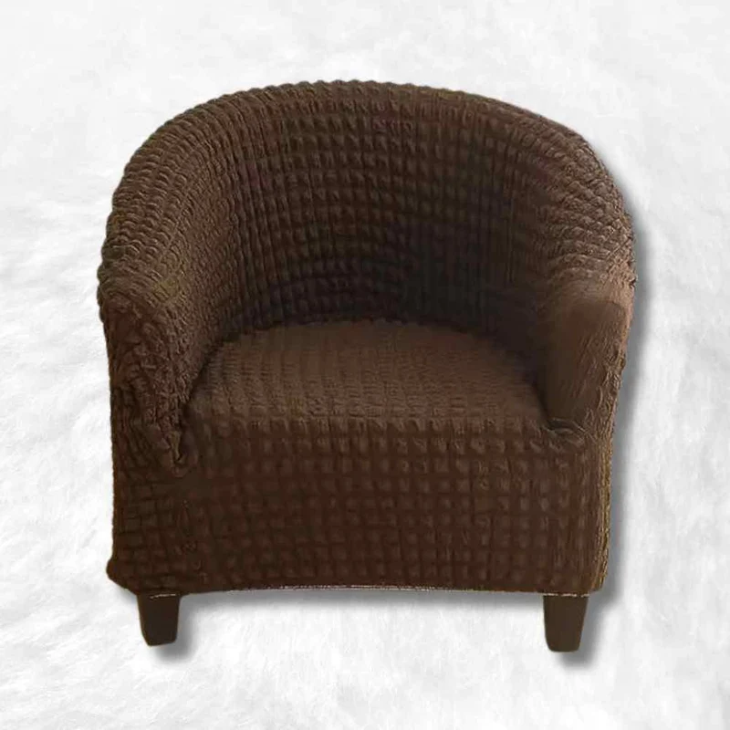 Housse Fauteuil Cabriolet Velours Côtelé marron