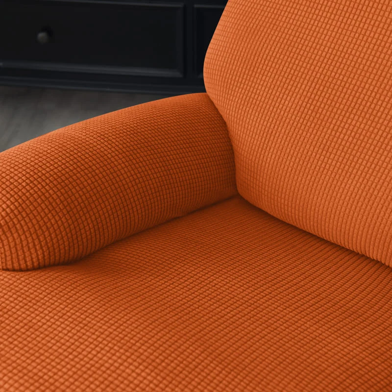 Housse de Fauteuil Relax Jacquard Orange