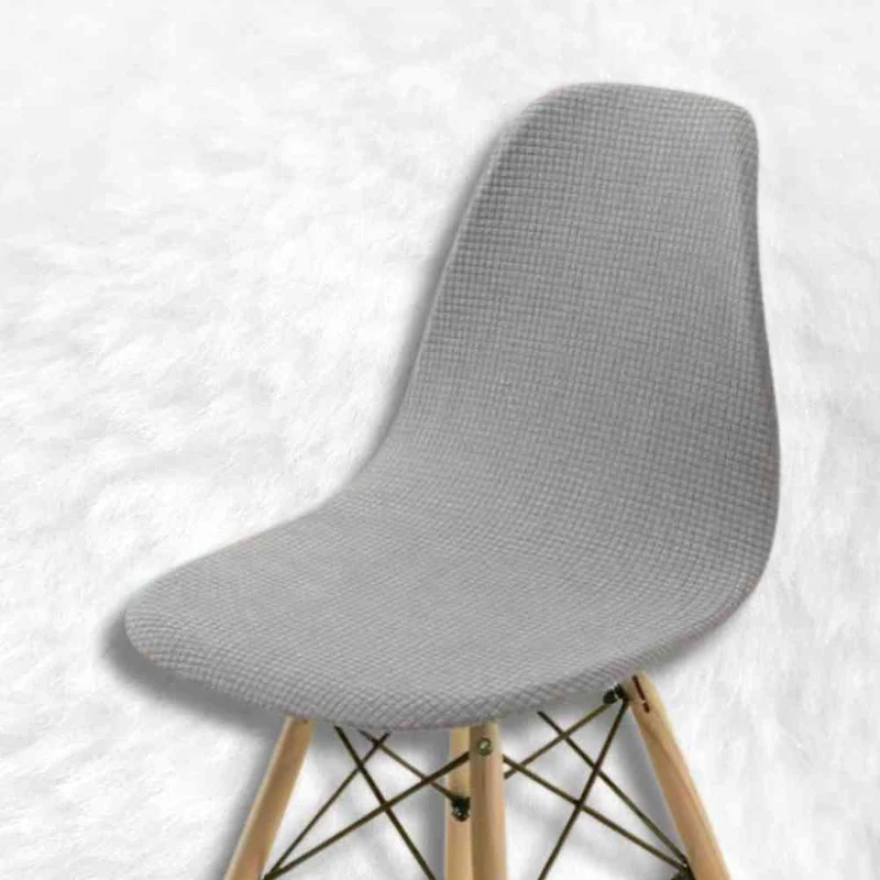 Housse de Chaise Extensible Imperméable gris clair