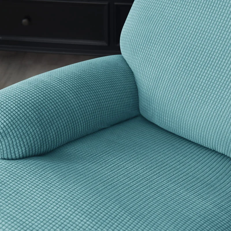 Housse de Fauteuil Relax Jacquard Turquoise