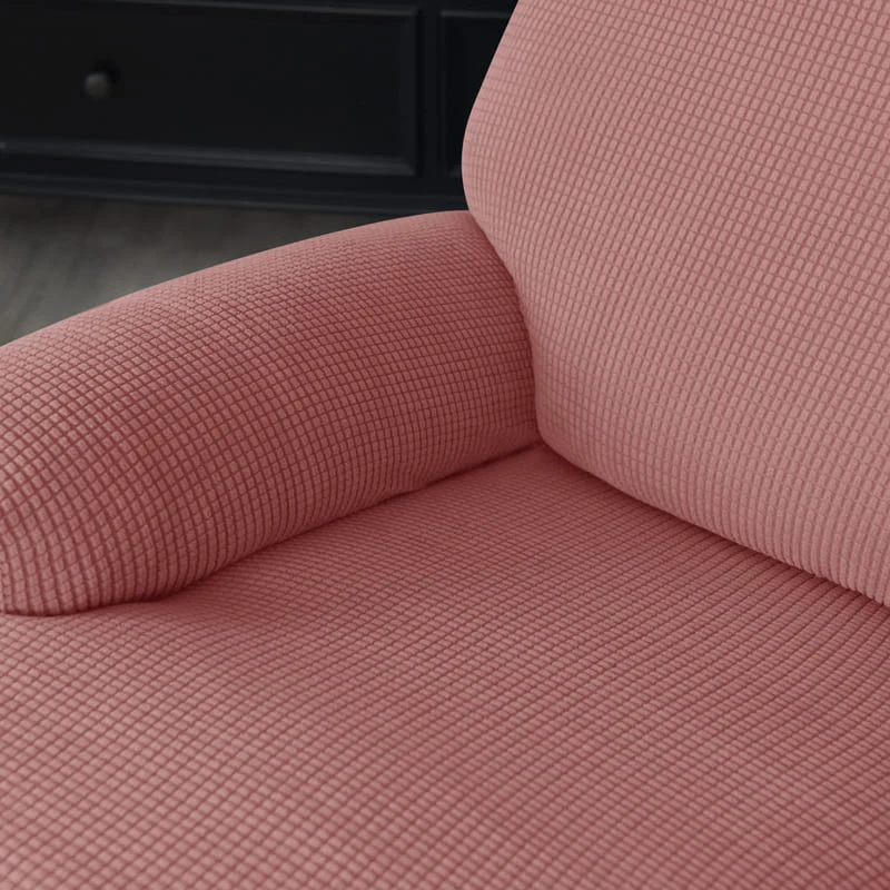 Housse de Fauteuil Relax Jacquard Rose