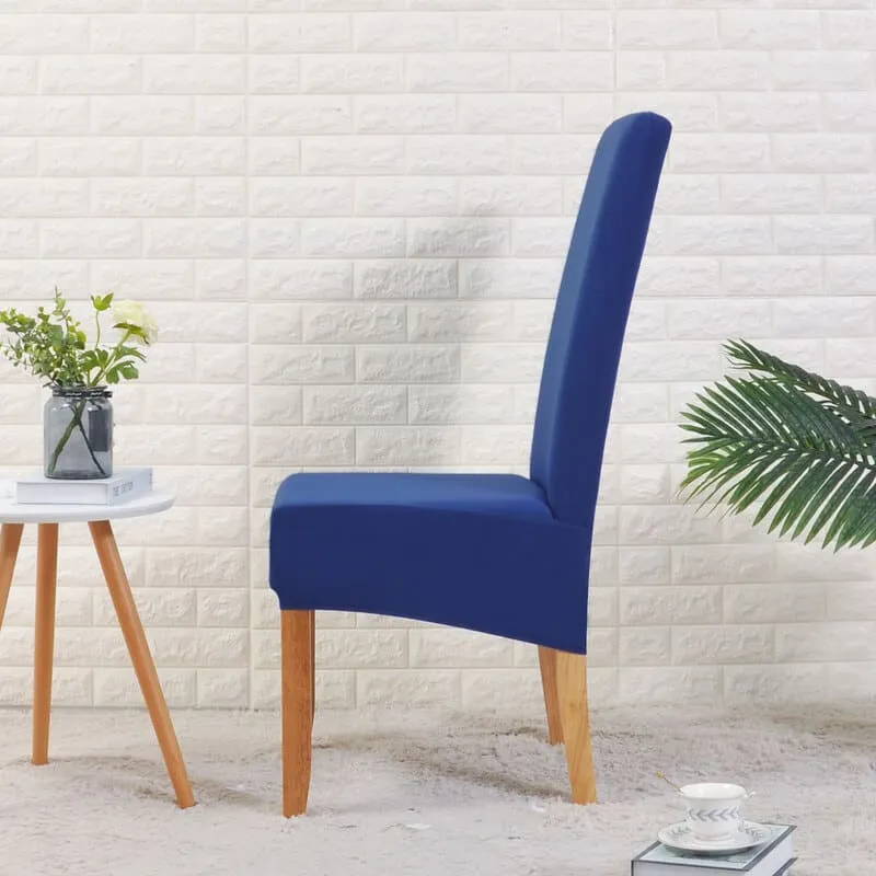 Housse de Chaise Large Bleue