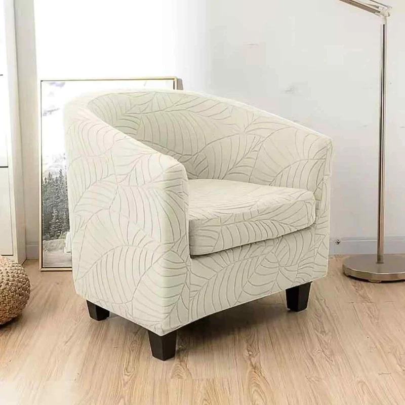 Housse Fauteuil Crapaud Extensible blanche