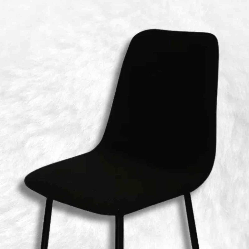 Housse de Chaise de Salle à Manger noire