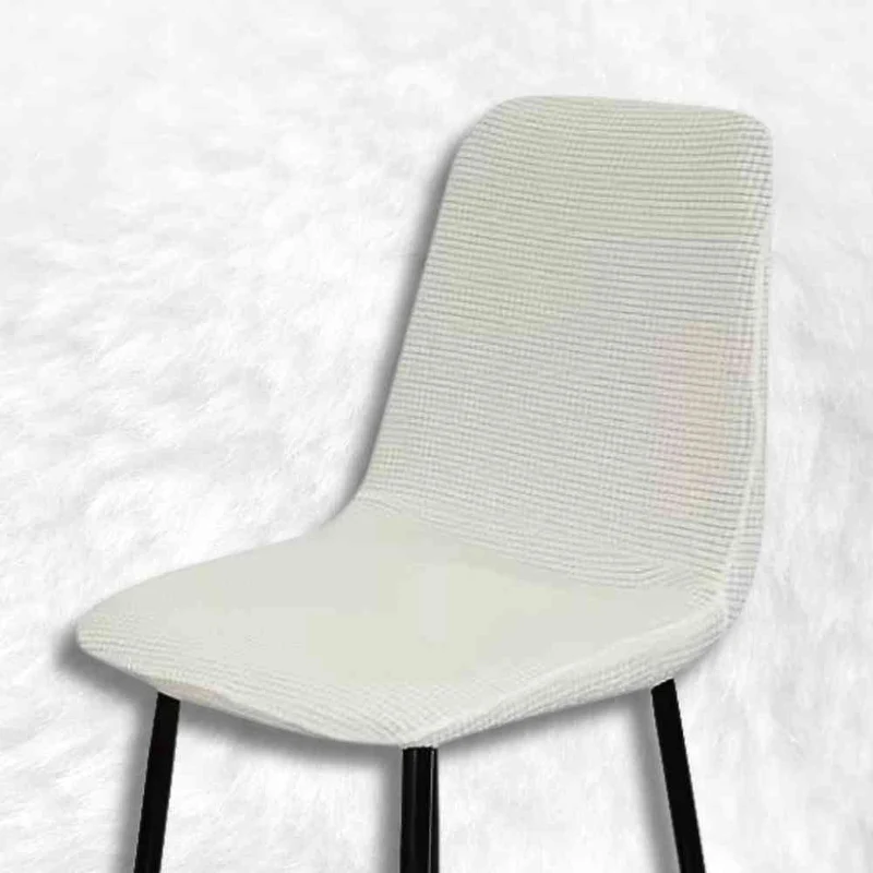 Housse de Chaise de Salle à Manger blanche