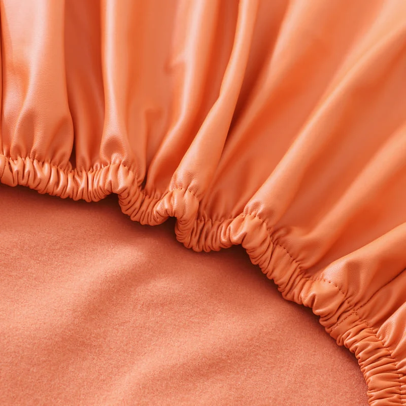 Housse de Chaise de bureau cuir Orange