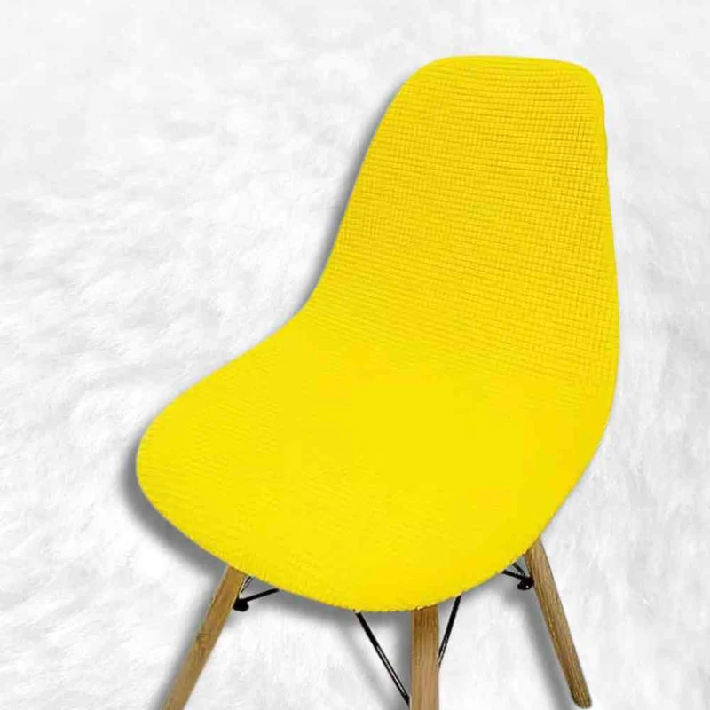 Housse de Chaise Scandinave jaune
