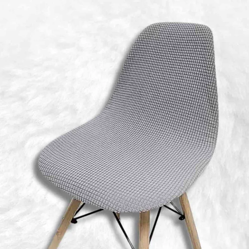 Housse de Chaise Scandinave gris clair