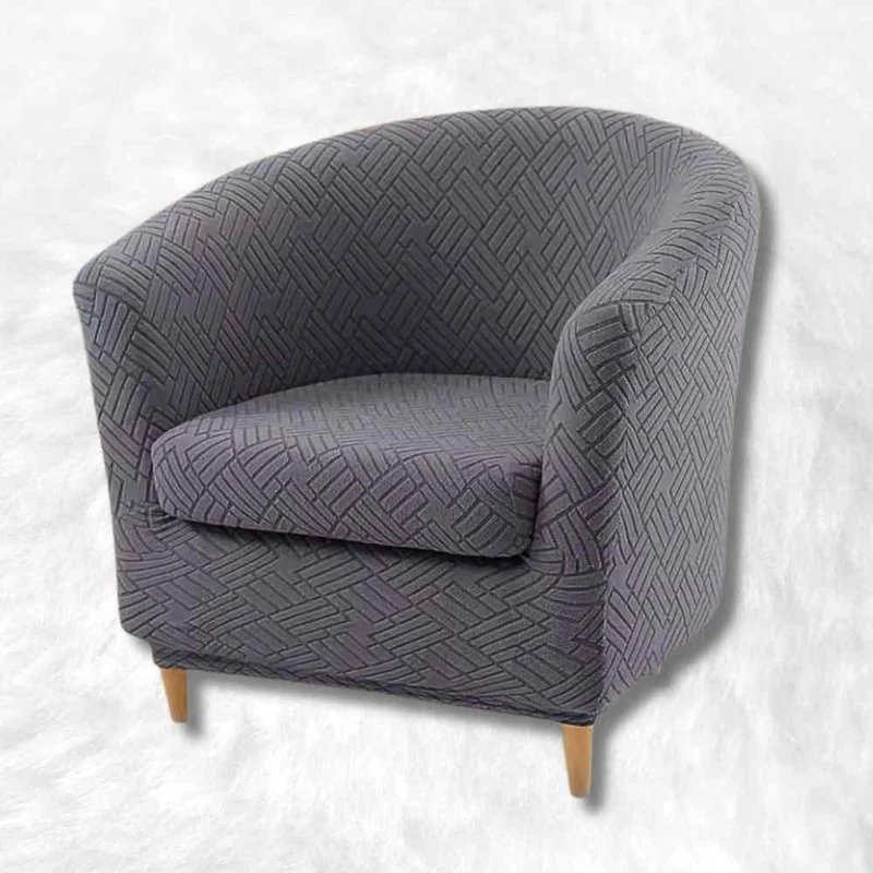 Housse Fauteuil Cabriolet Extensible grise foncé