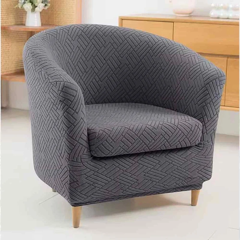 Housse Fauteuil Cabriolet Extensible grise foncé