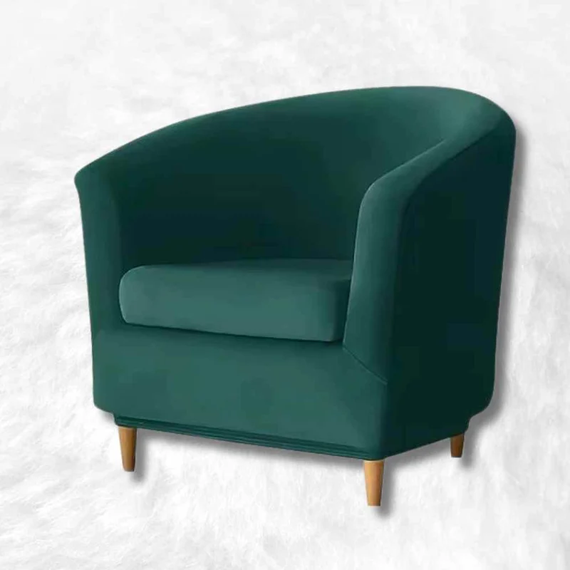 Housse Fauteuil Cabriolet Velours verte