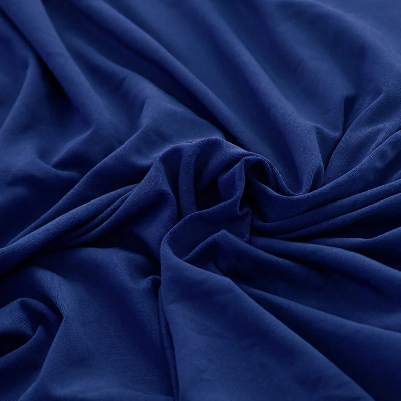 Housse extensible Bleue pour Coussin de Canapé