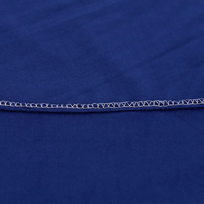 Housse extensible Bleue pour Coussin de Canapé