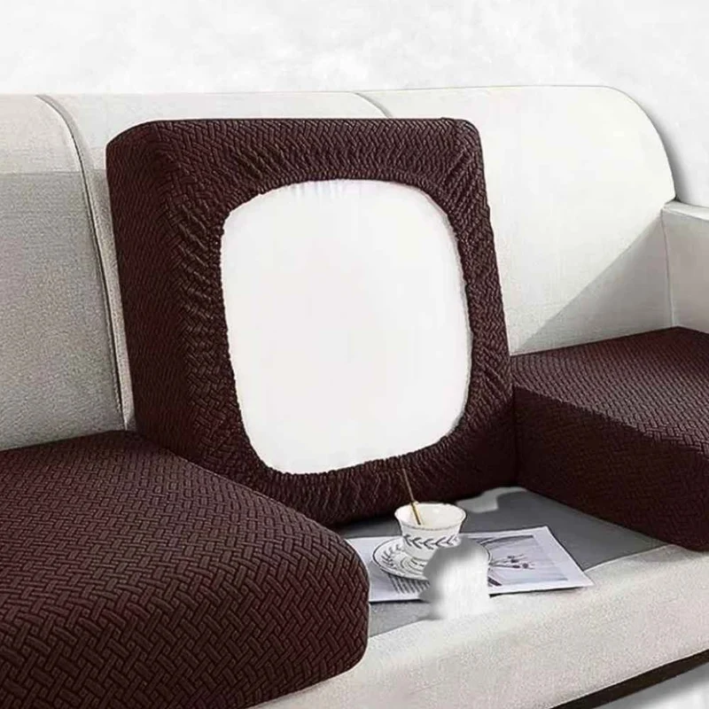 Housse de Canapé Extensible marron