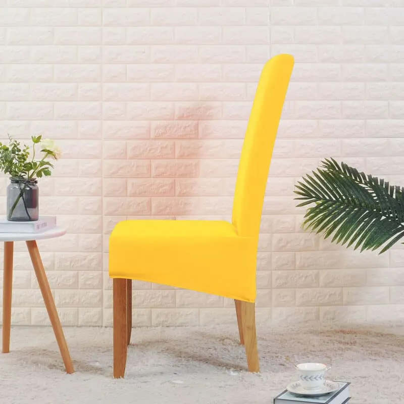 Housse de Chaise Large Jaune
