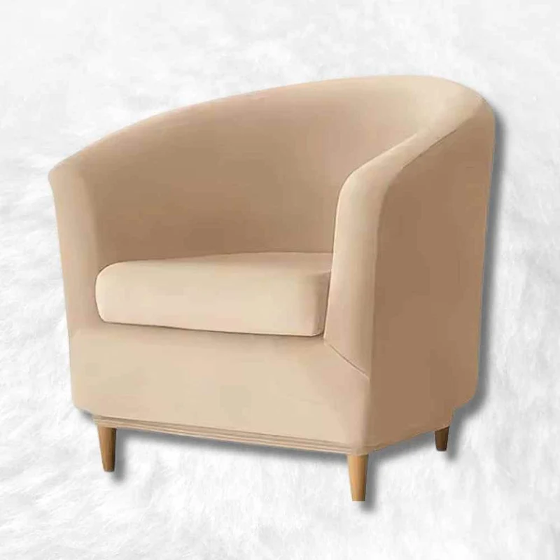 Housse Fauteuil Cabriolet Velours beige