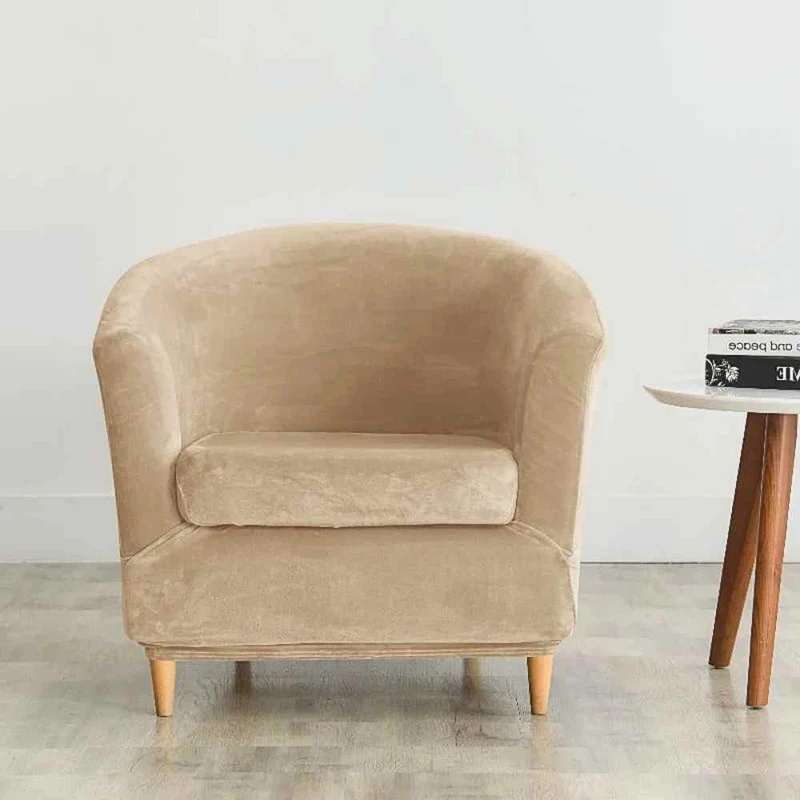 Housse Fauteuil Cabriolet Velours beige