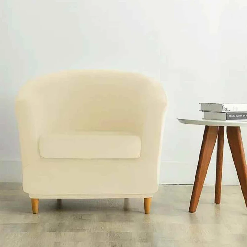 Housse Fauteuil Cabriolet Velours crème