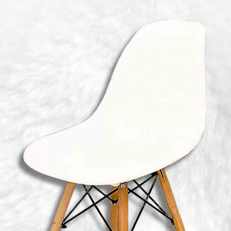 Housse de Chaise Scandinave blanche