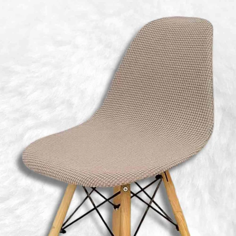 Housse de Chaise Scandinave beige