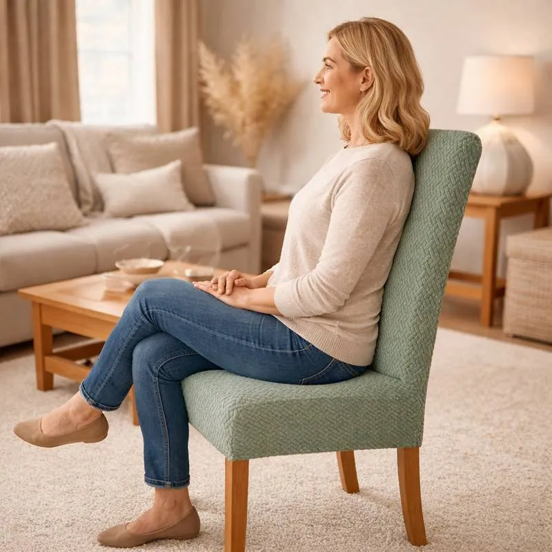 Housse de Chaise Extensible Verte