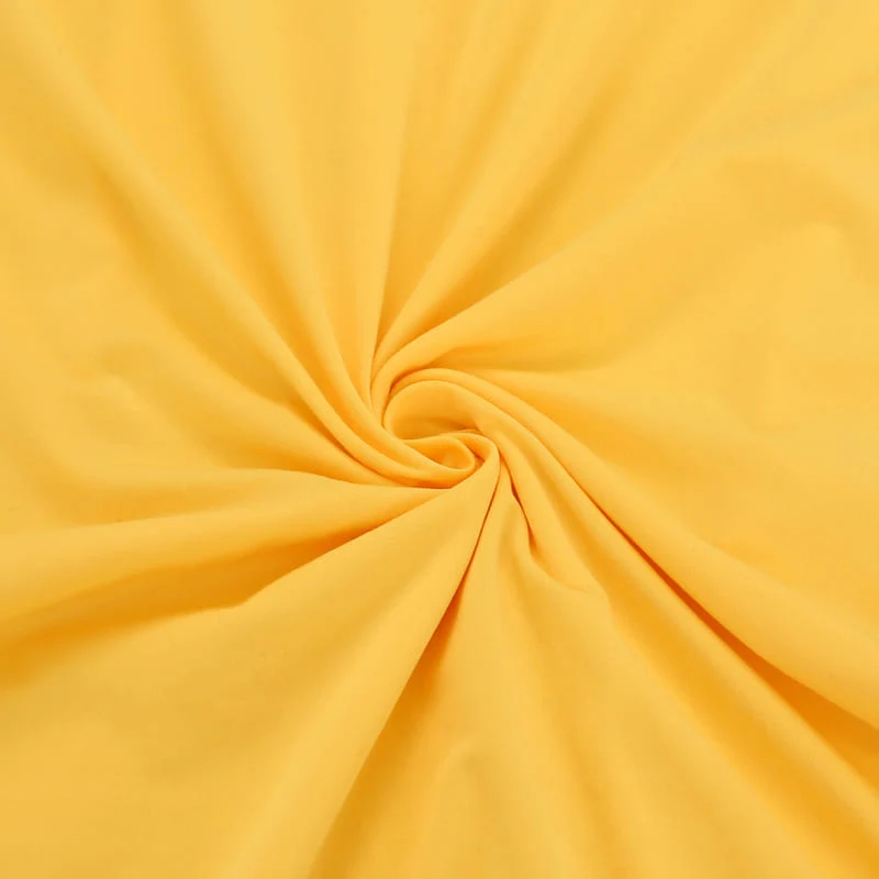 Housse extensible Jaune pour Coussin de Canapé