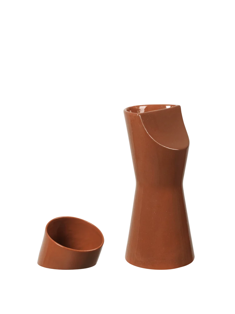 Sola Jug & Salt Pig Gift Set - Terracotta