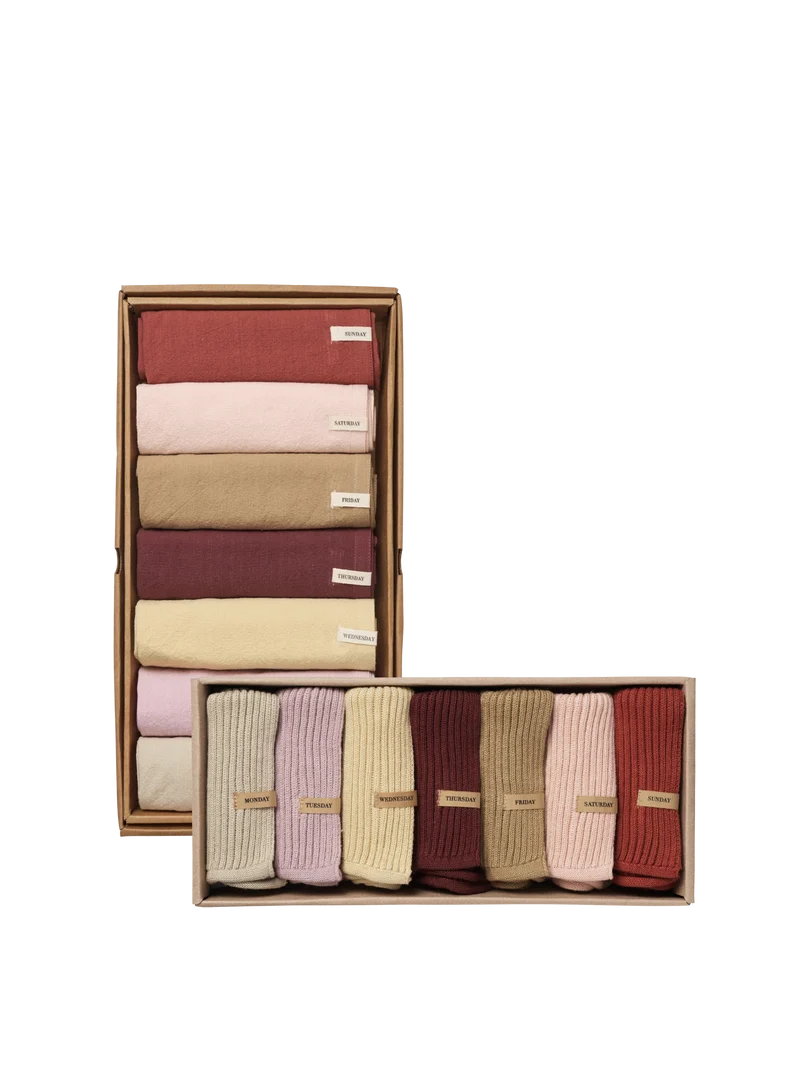 Day Tea Towels & Cloths Gift Set - Vivid