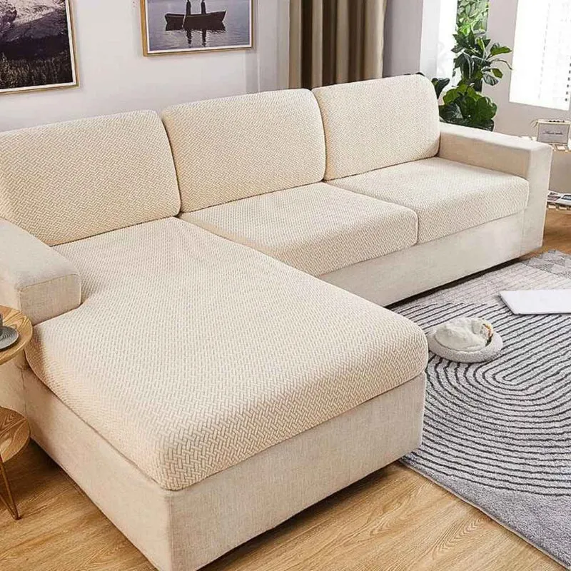 Housse de Canapé Extensible beige