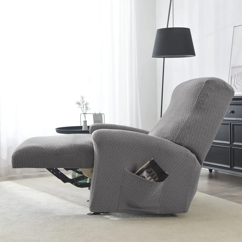 Housse de Fauteuil Relax Microfibre Grise
