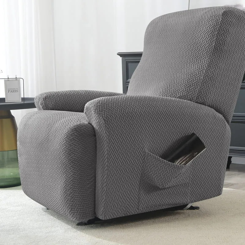 Housse de Fauteuil Relax Microfibre Grise