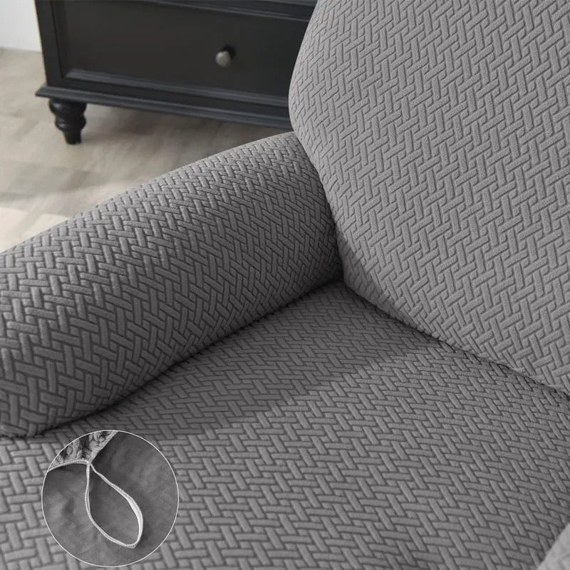 Housse de Fauteuil Relax Microfibre Grise