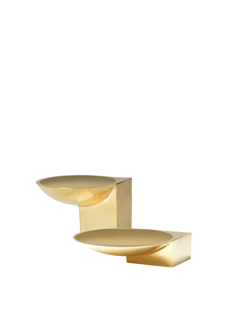 Santany Bowl Ø9.5 & Ø14 Gift Set - Brass