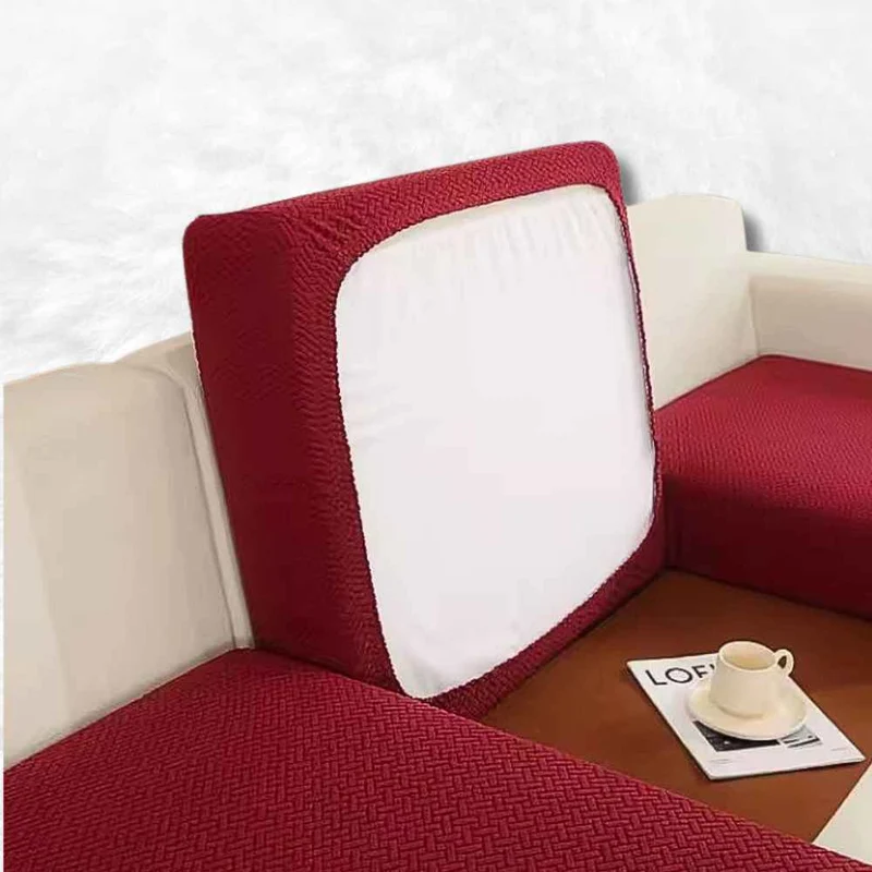 Housse de Canapé Extensible rouge